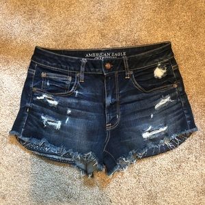 American Eagle Hi-Rise Festival Shortie
